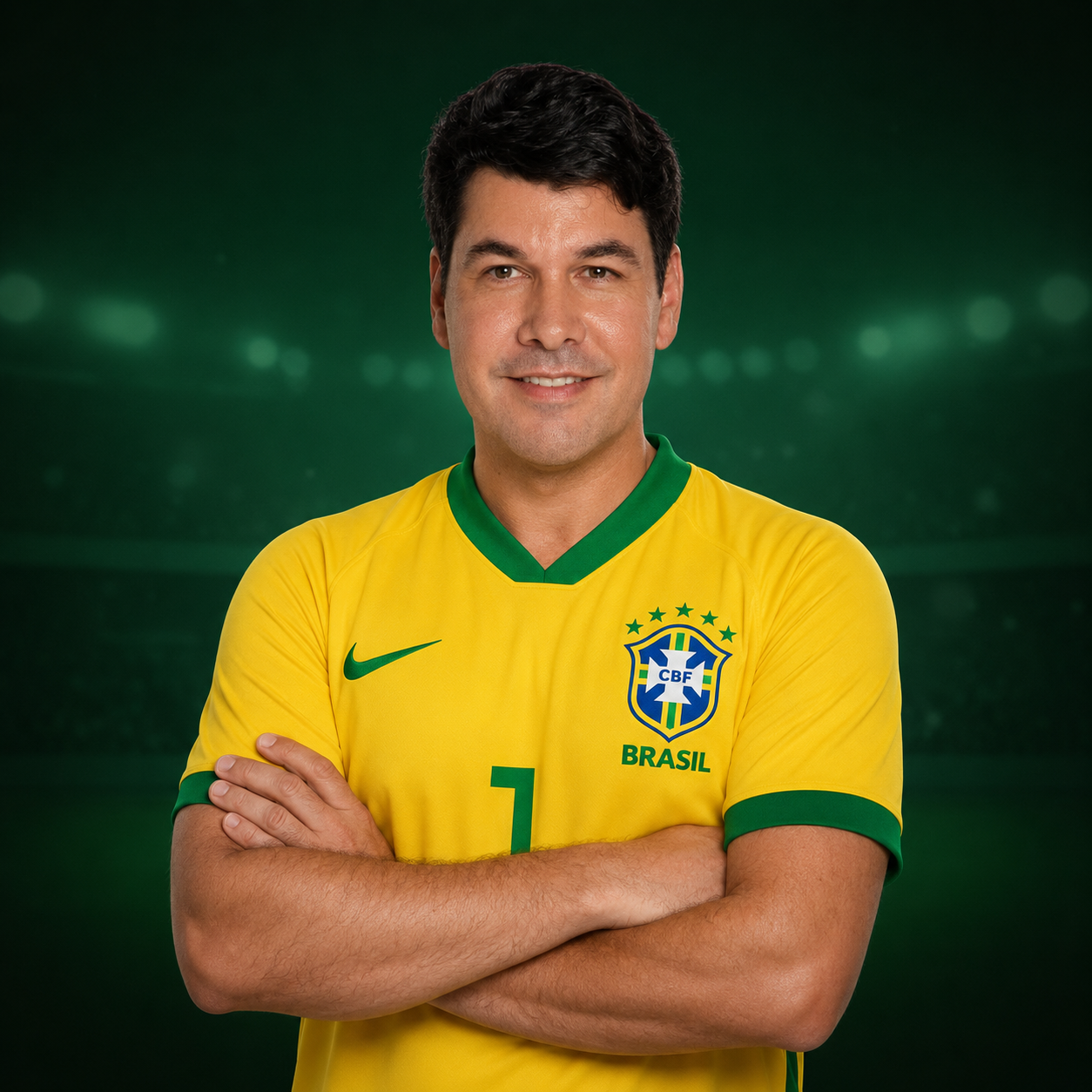Victor Ribeiro, o técnico da seleção dos aprovados